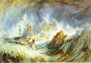 J.M.W. Turner Storm (Shipwreck) oil on canvas